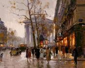 Madeleine and Rue Royale, Paris - 爱德华·科尔特斯